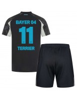 Bayer Leverkusen Martin Terrier #11 Tredjedraktsett Barn 2024-25 Korte ermer (+ bukser)